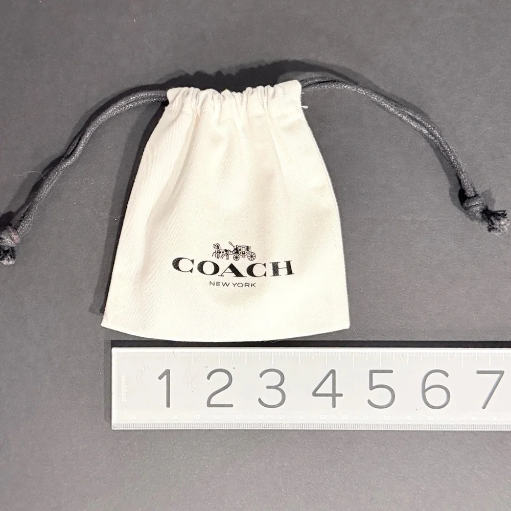 Coach Designer Jewelry Dust Bag Storage Pouch Giftbag